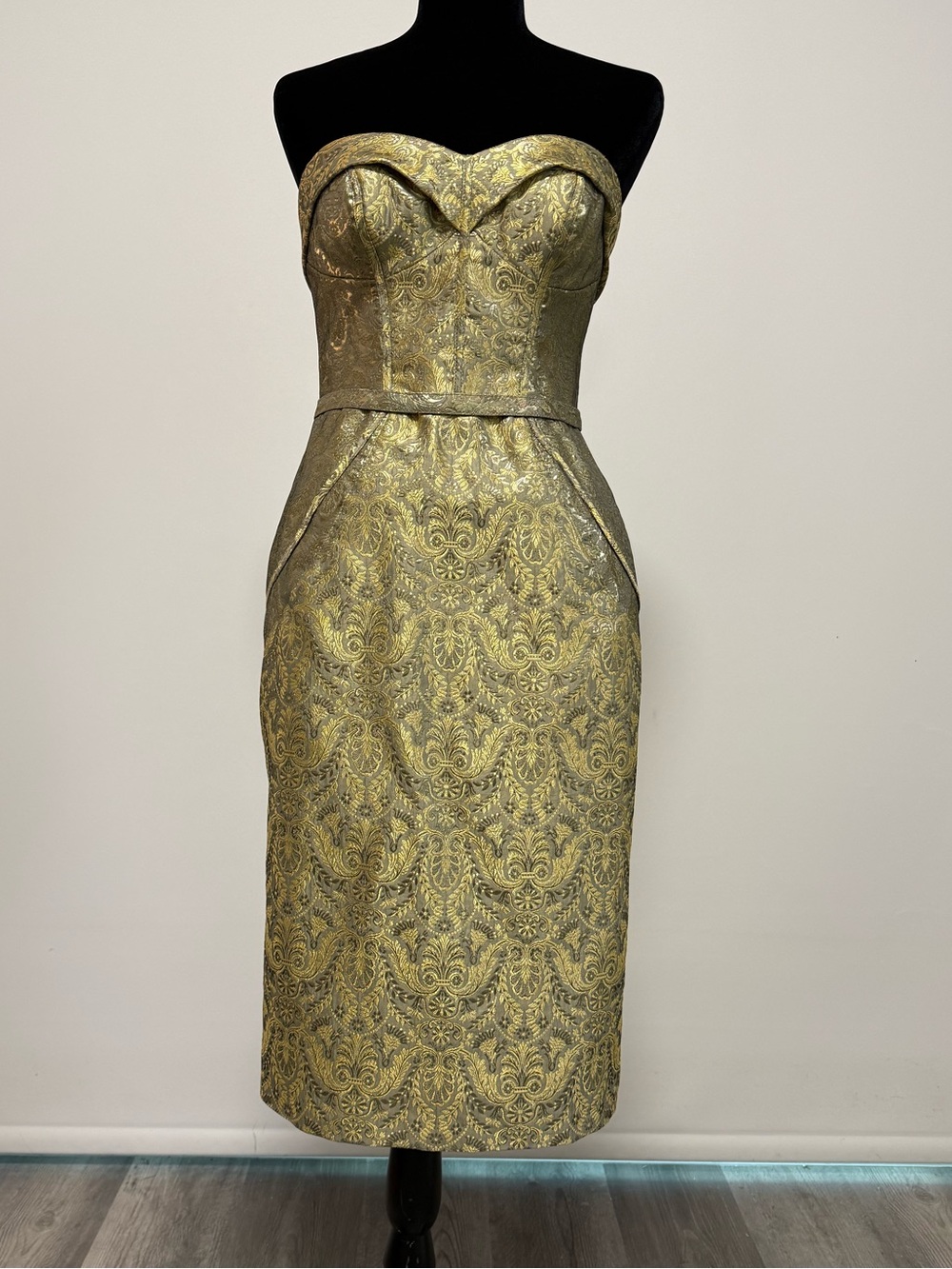 Midi formal cocktail dress